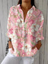 Klaerigo | Elegant blomsterbluse – Flerfarget