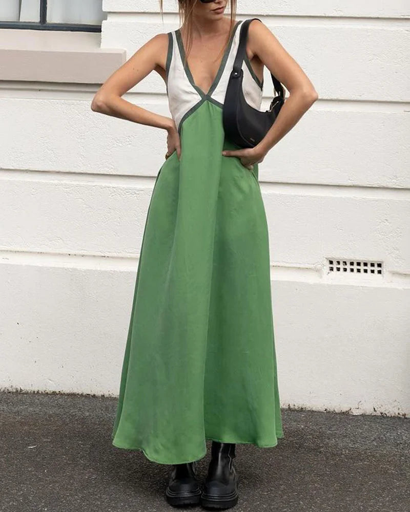 Rixt | Elegant Chic kjole med V-hals