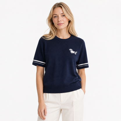 Bomulls T-skjorte til Dame – 100% Bomull &amp; Enkel Sommerstil