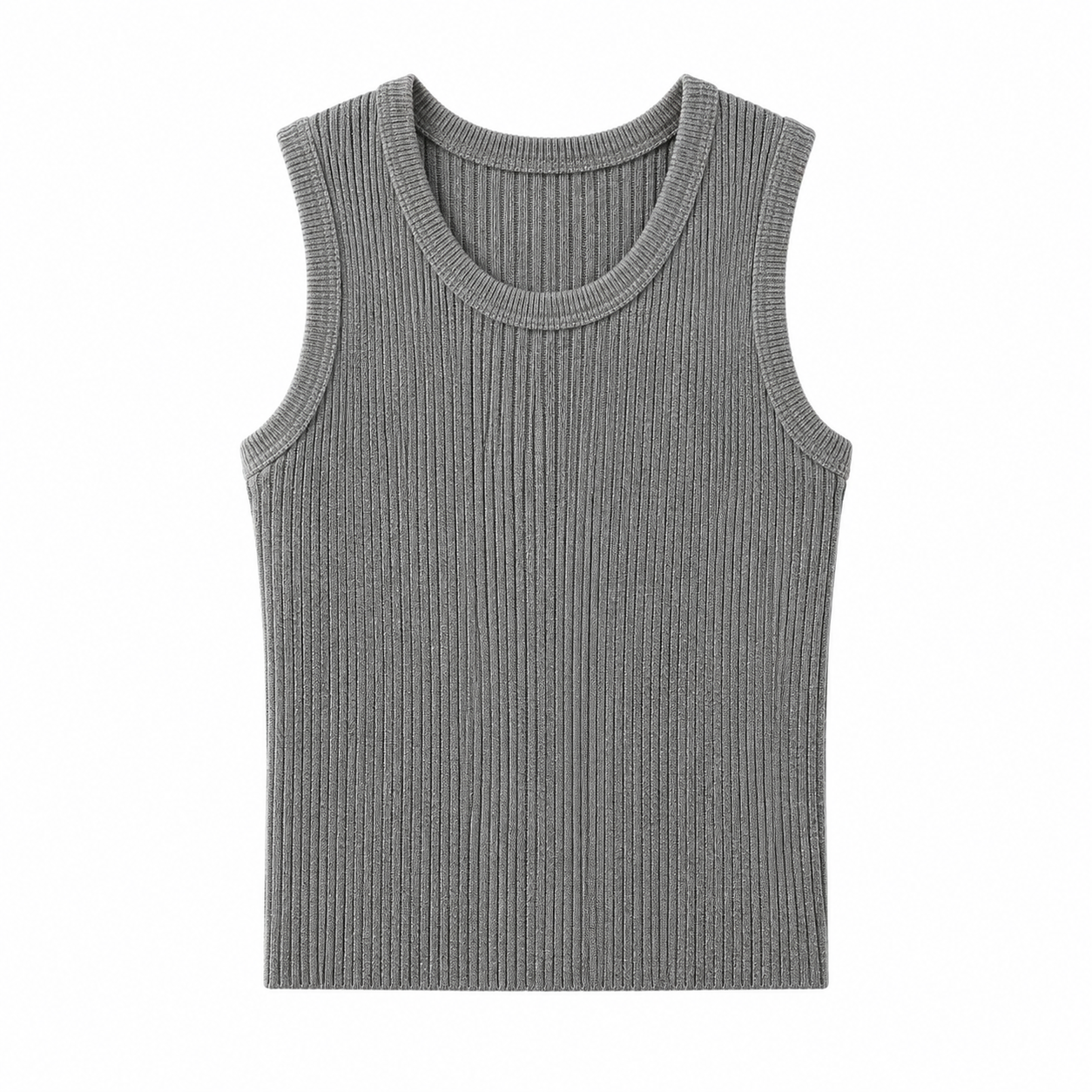 Slim Fit Tank Top til Herre – Elastisk Treningsvest for Gym og Sommer