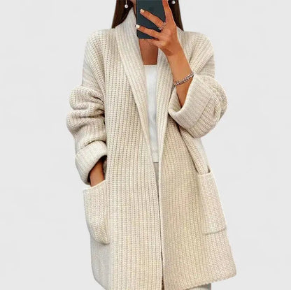 Klaerigo | Behagelig cardigan – Beige