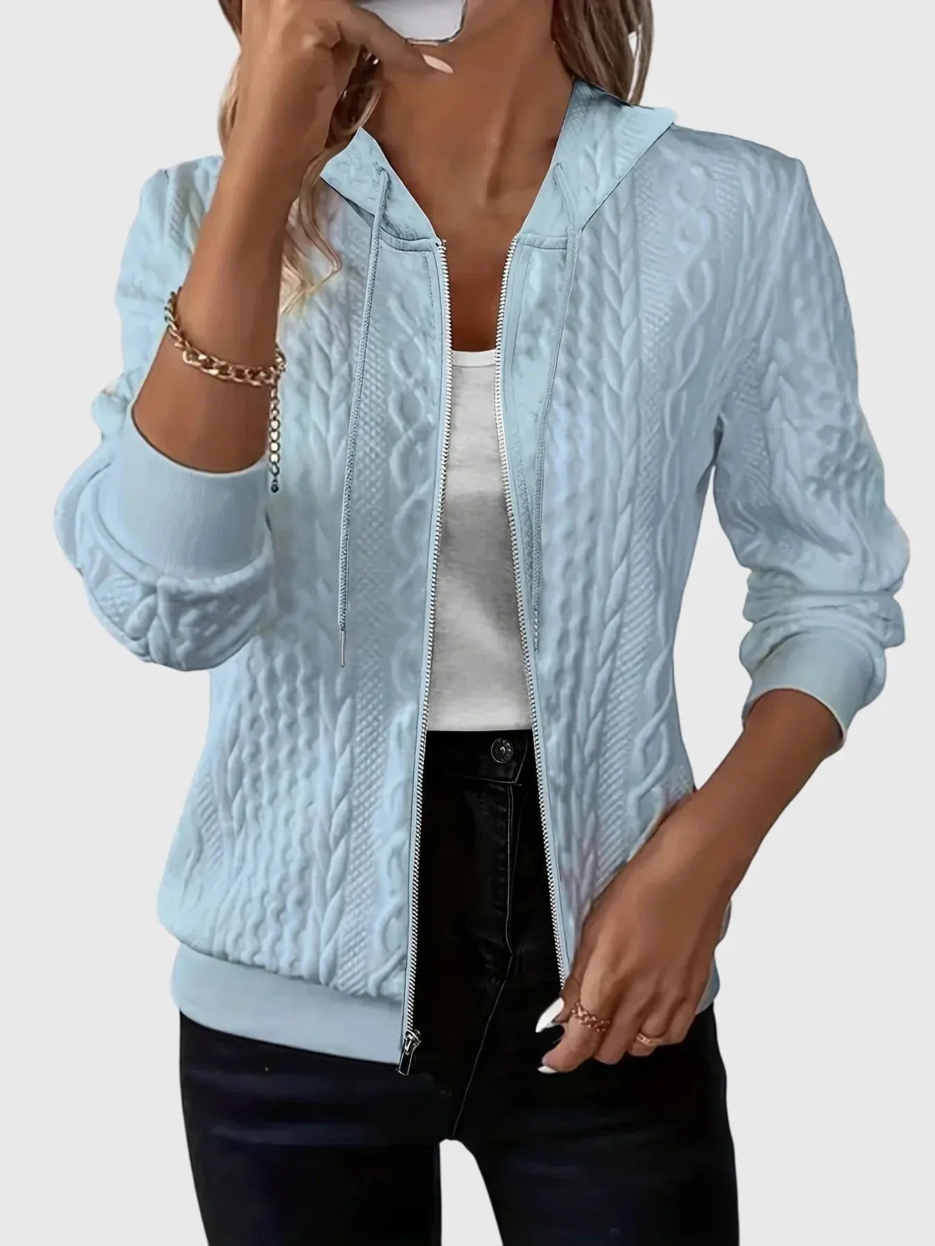Klaerigo | Hettegenser med glidelås