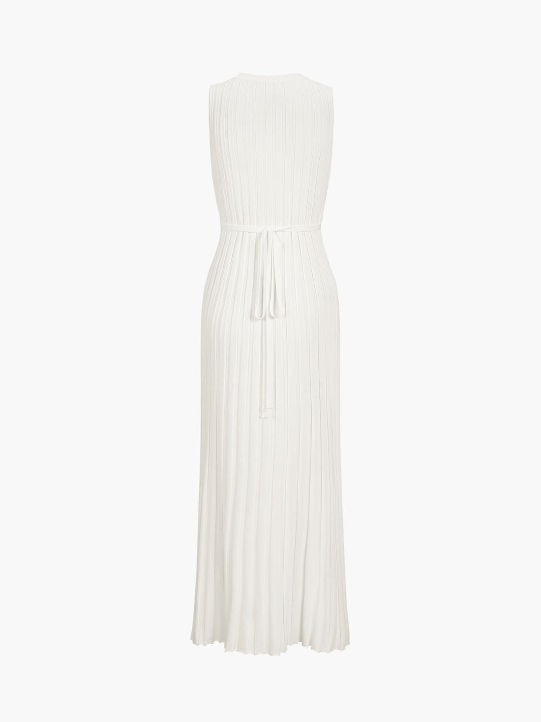 Elegant hvit kjole