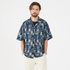 Bomullsskjorte til Herre – Boro Patchwork & Lett Sommer Overshirt – Størrelse