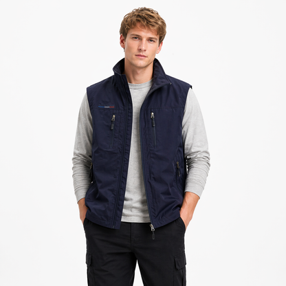 Mesh Vest til Herre – Pustende Multi-lomme Outdoor Vest
