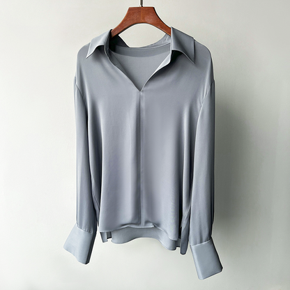 Elegant silkebluse