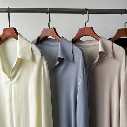 Elegant silkebluse