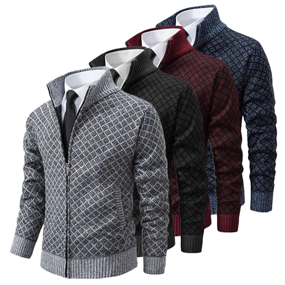 Remy-Doir Jacquardstrikket genser