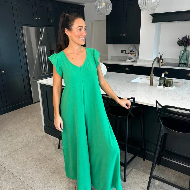 Jasmyn | Comfy Sleeves sommerjumpsuit med færre ermer