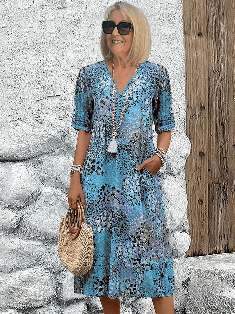 Ameline | Sommerkjole i havbris