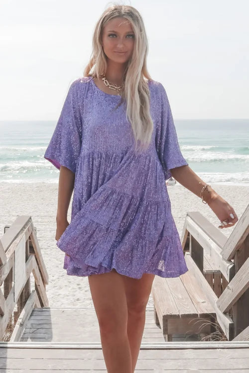 Daelia | Comfy Sequins baby dukkekjole