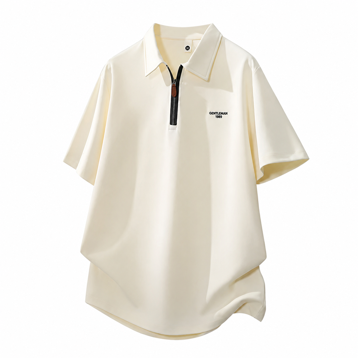 Polo T-skjorte til Herre – Half Placket &amp; Løs Business Casual Stil