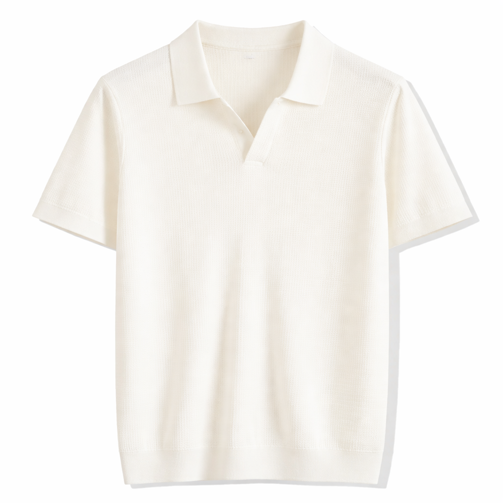 Lyocell Polo T-skjorte til Herre – 100% Lyocell, Lett &amp; Business Casual