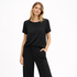 Lett Pysjsett for Kvinner i Modal – Kortermet Nattøy i Mykt Stoff | Sommerlig Loungewear i Store Størrelser (M–XXL, 2025) – Svart