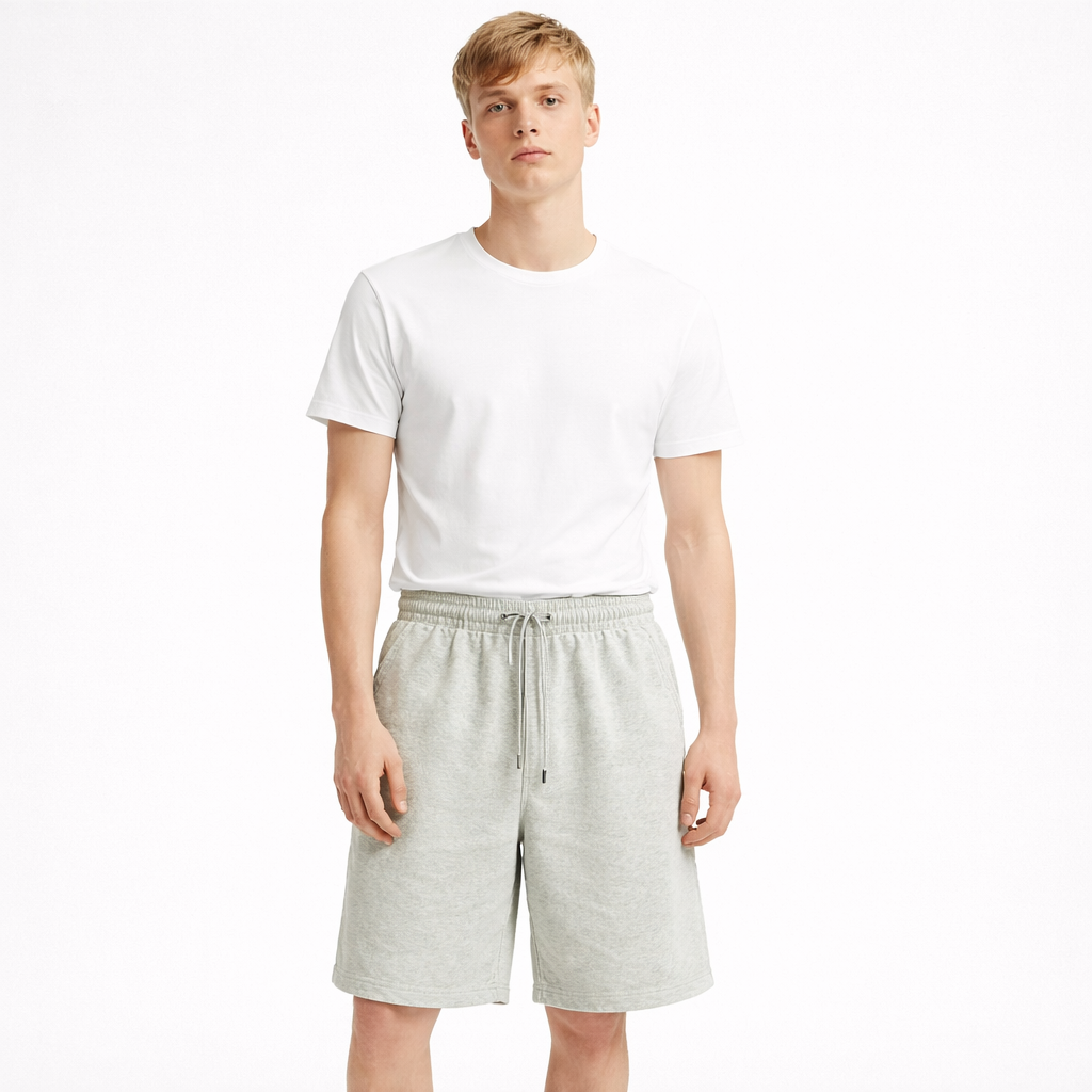 Bomullsshorts til Herre – Myke, Komfortable &amp; Perfekte for Sommeren – Kullsvart