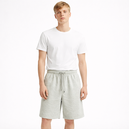 Bomullsshorts til Herre – Myke, Komfortable &amp; Perfekte for Sommeren – Kullsvart