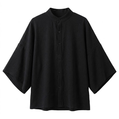 Oversized T-skjorte til Herre – Koreansk Streetwear med Dolman-ermer