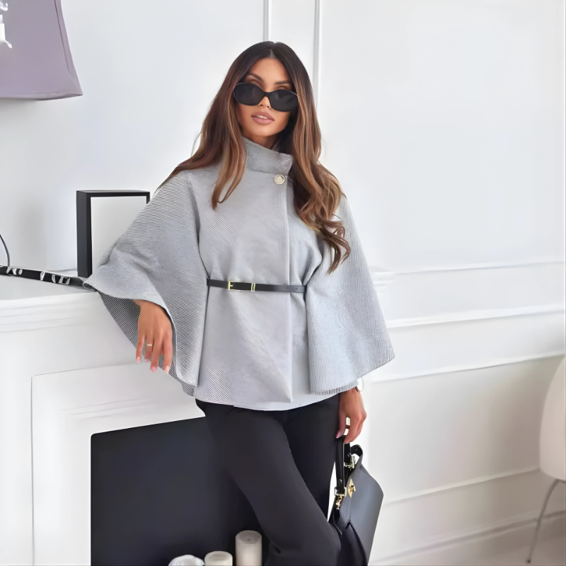 Klaerigo | Elegant jakke med belte
