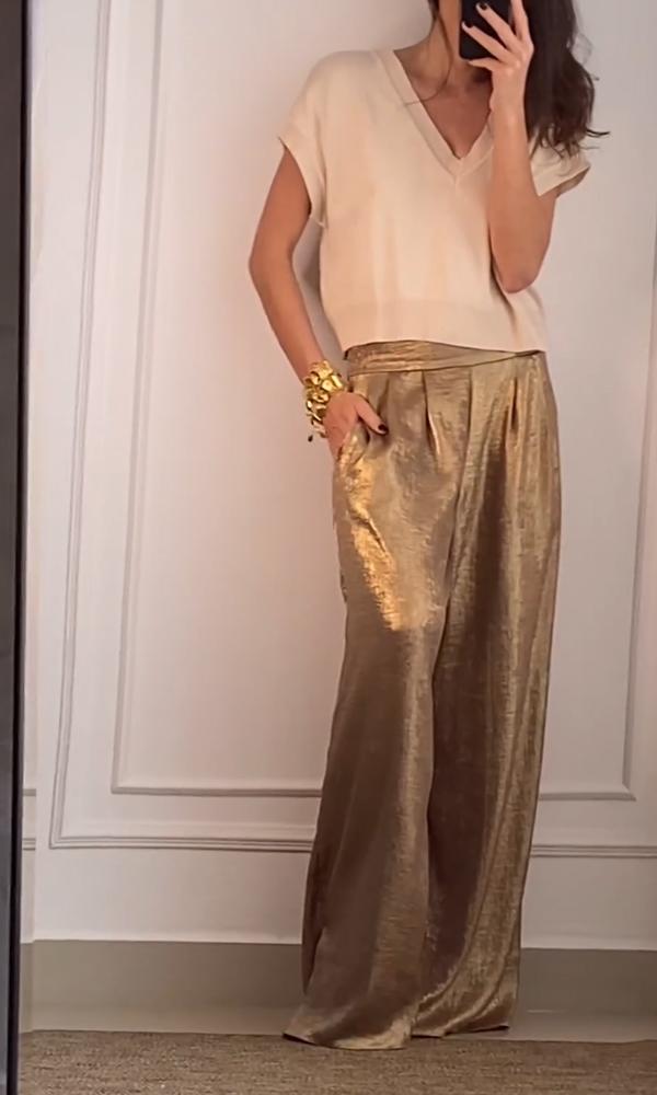 Maelynn | Elegant sett med topp og bukse