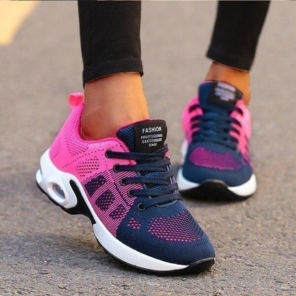 Lette sneakers dame med luftsåle og demping – bilde 3