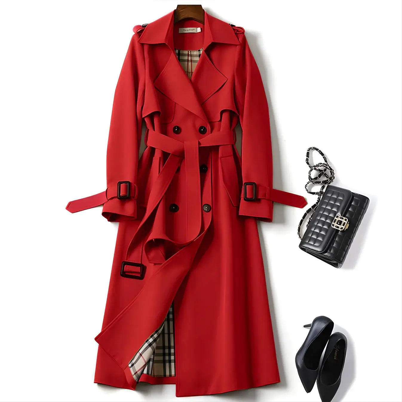 Klaerigo | Stilren trenchcoat