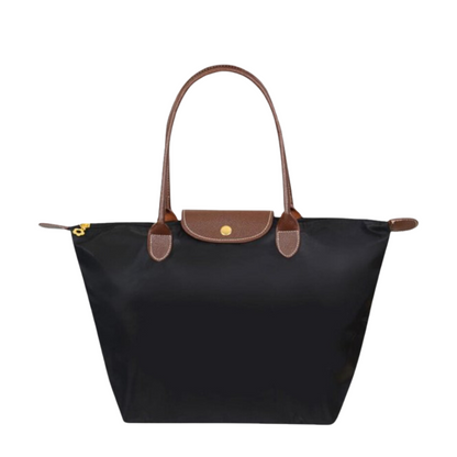 Veske dame i tote bag-stil med solide håndtak – bilde 2