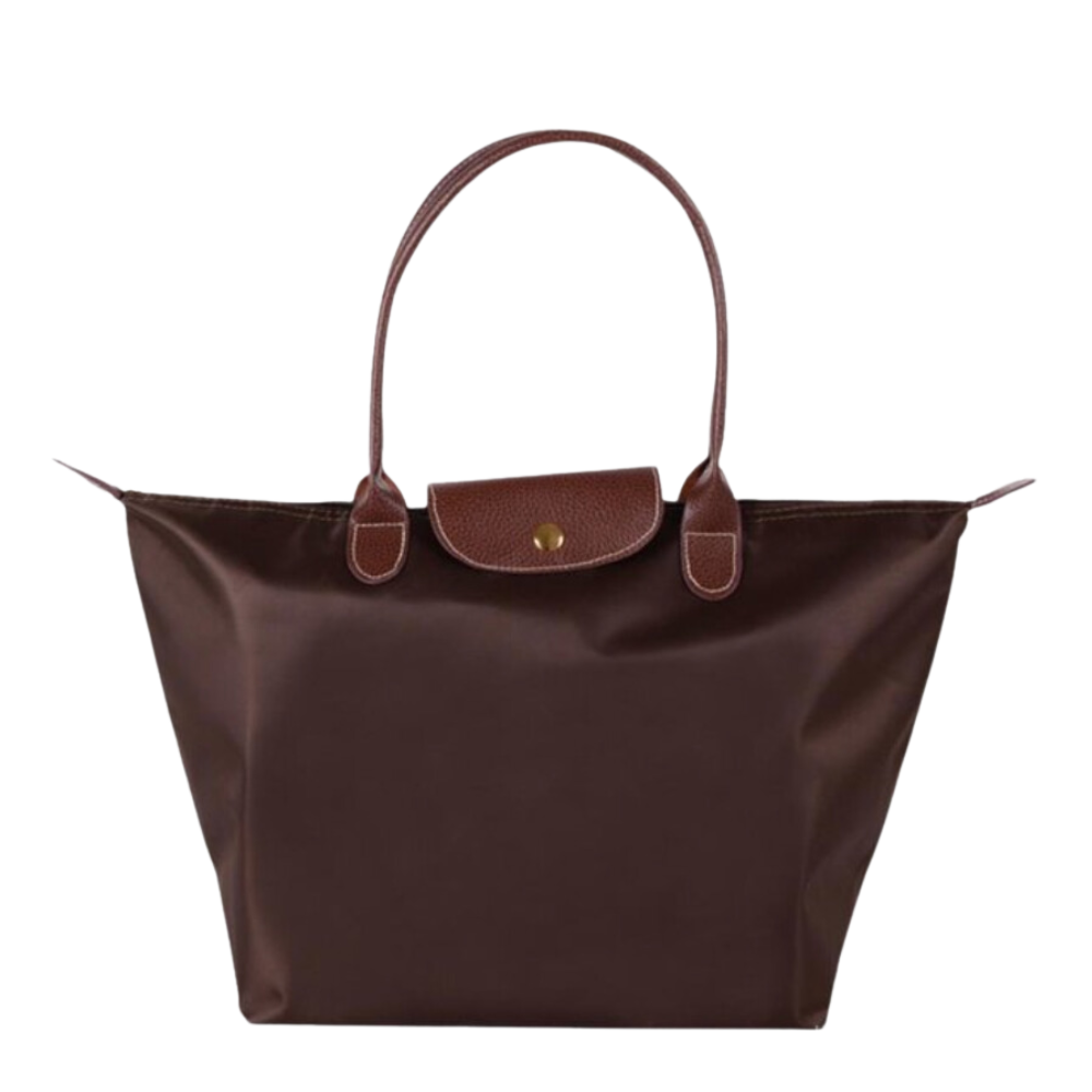 Veske dame i tote bag-stil med solide håndtak – bilde 8