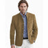 Semsket Blazer for Herre – Elegant Ensfarget Jakke med Knapper | Perfekt til Høst og Vinter – Beige