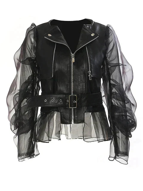 Damen Lederjacke