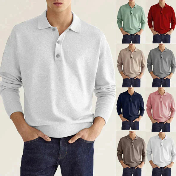 T-skjorte for menn med justerbar ermelengde
