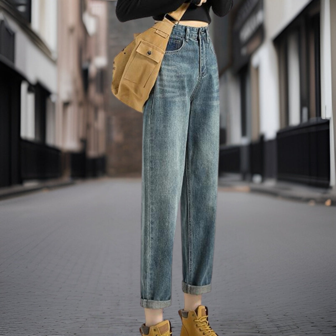 Bridget | Stilig, rett jeansbukse