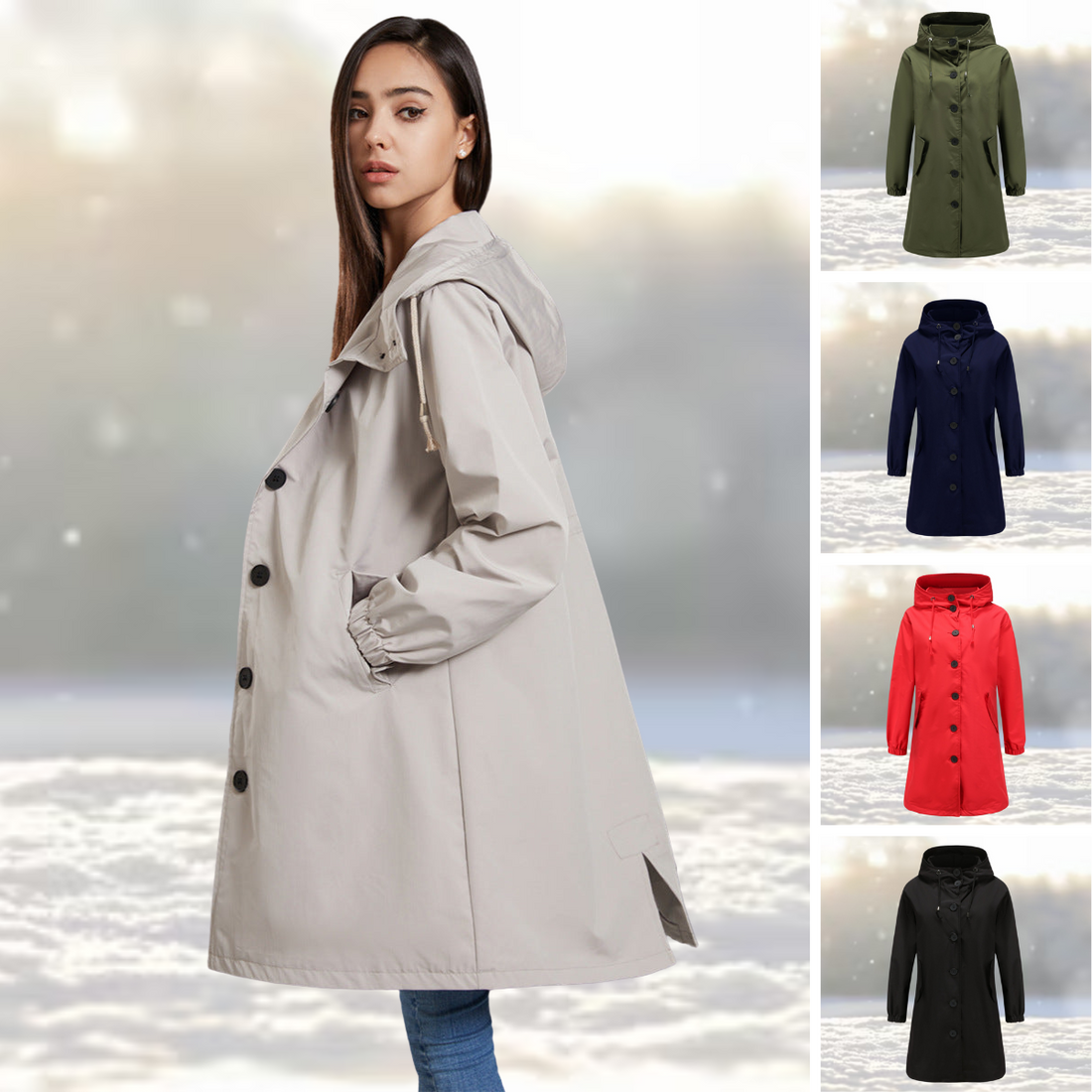 Azura | Elegant trenchcoat