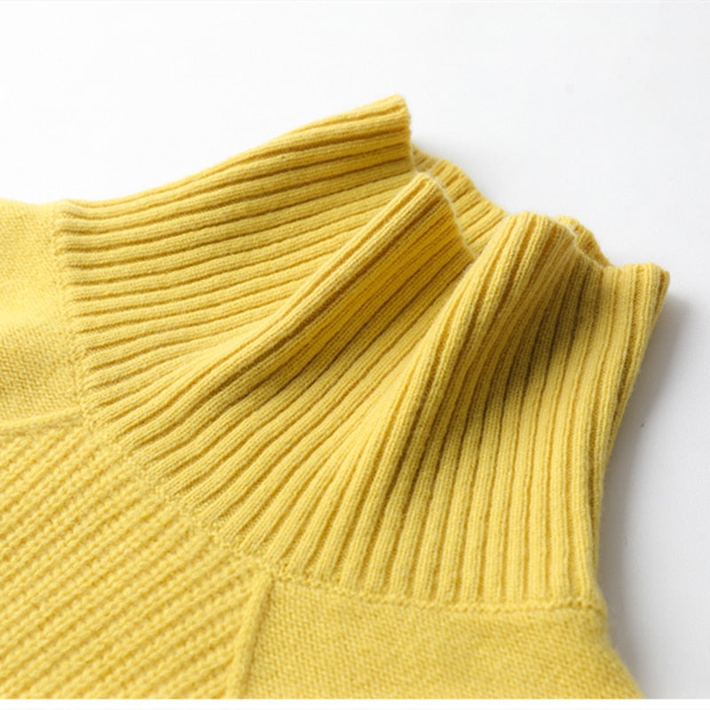 Emilia genser med turtleneck