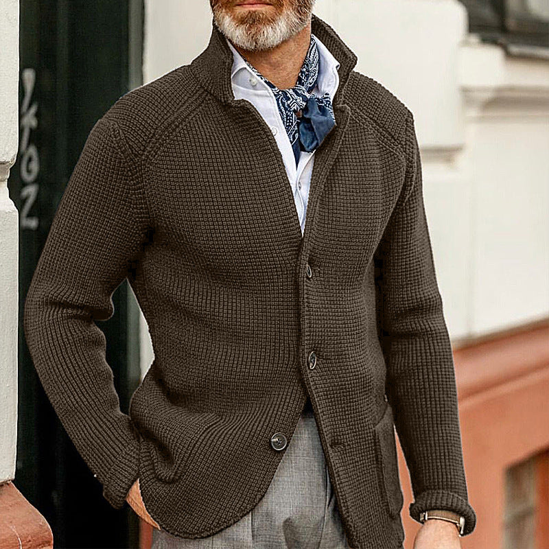 Elegant cardigan til menn
