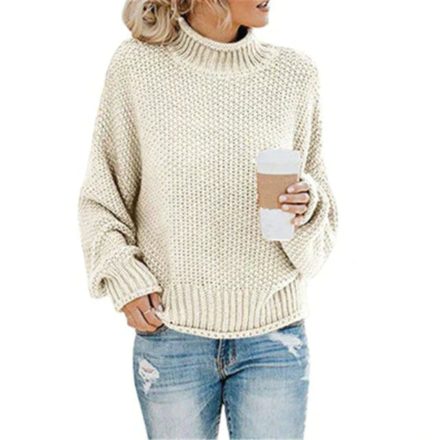 Daria | Fashion poloskjorte med turtleneck