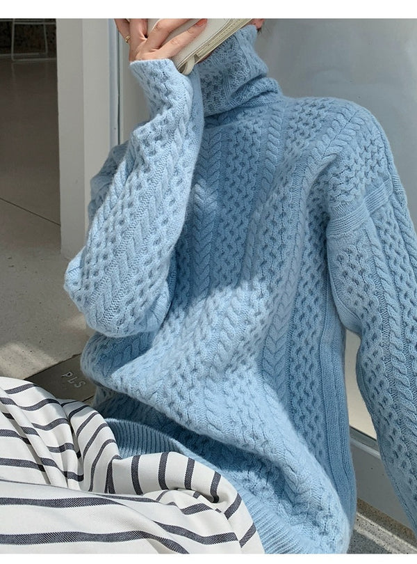 Turtleneck-genser for kvinner