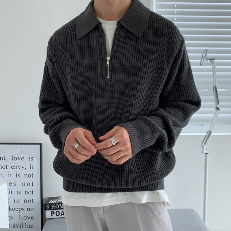 Jason Half Zip Sweater