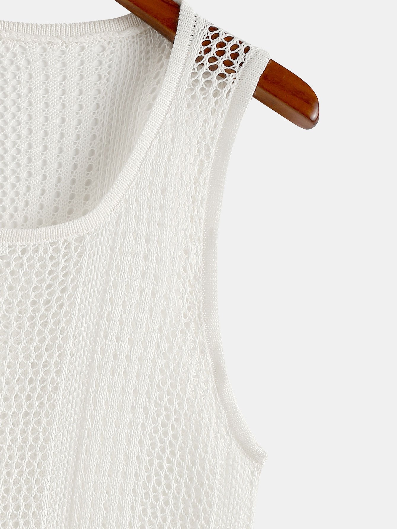 Textured Knit Sweater Tank Top
