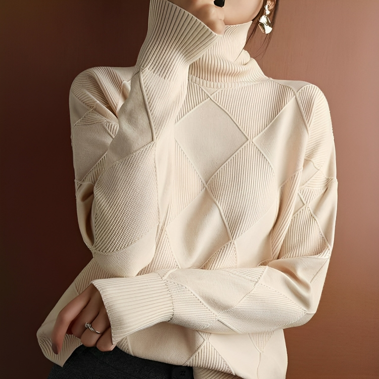 Fashion Turtleneck-genser for kvinner